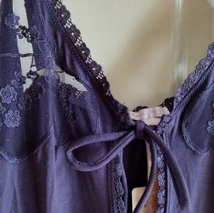 Savage X "A peak behind the lace Maxi slip"